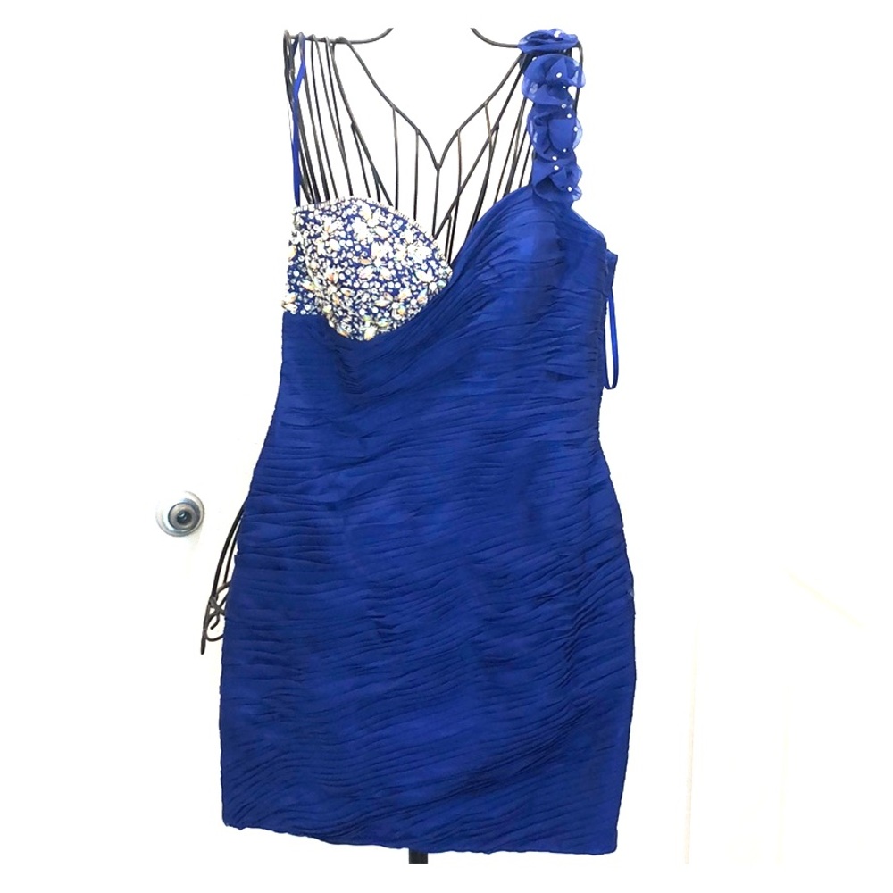 Blue pageant/prom/formal/New Years dress